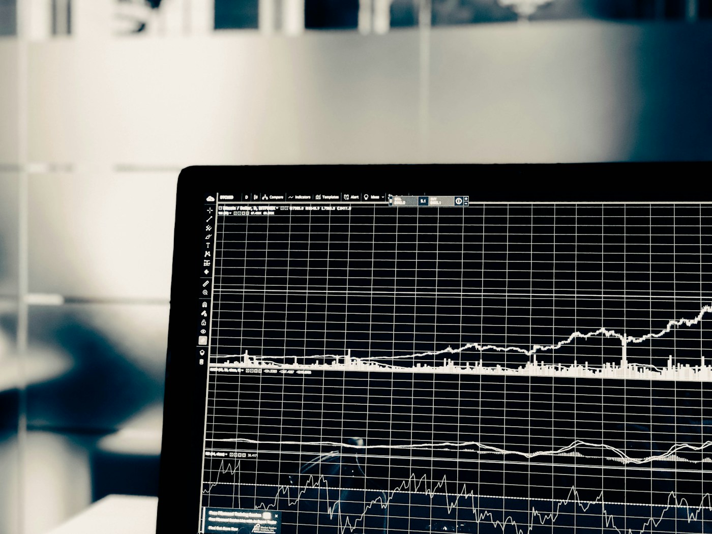 A sharp market analysis scene representing Bitcoin's $65,500 breakout test